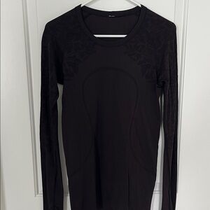 Wine Lulu Lemon Long Sleeve Women's Top